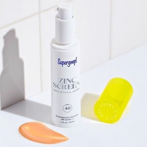 Supergoop Zincscreen 100% Mineral lotion spf40+++